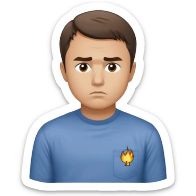 Charlie Kirk having a shirt saying rip Kirk ong  sticker