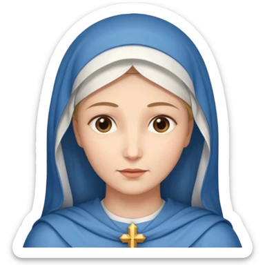 mother mary sticker