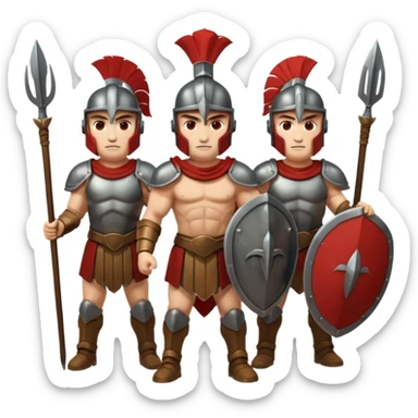 spartan army sticker