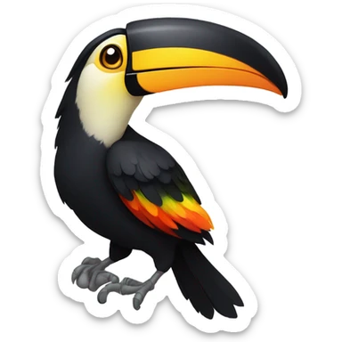 toucan bird sticker
