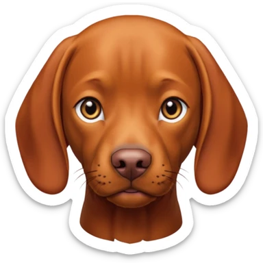 vizsla sticker