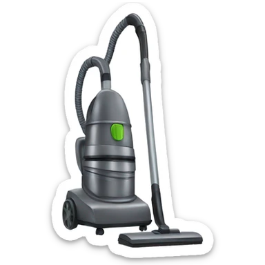 a vacuum cleaner sticker