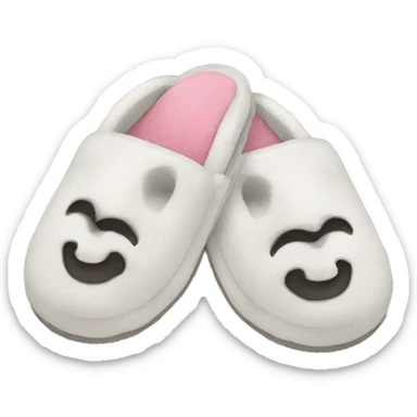slippers sticker