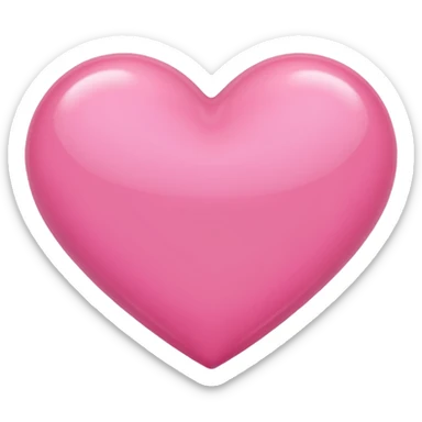 Corazon rosado sticker