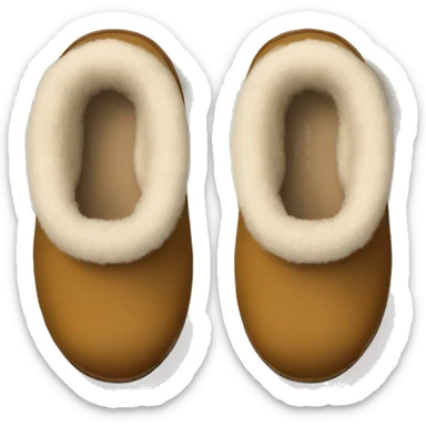 UGG slippers  sticker