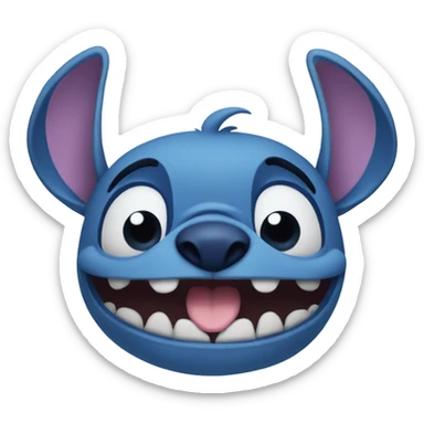 Stitch sticker