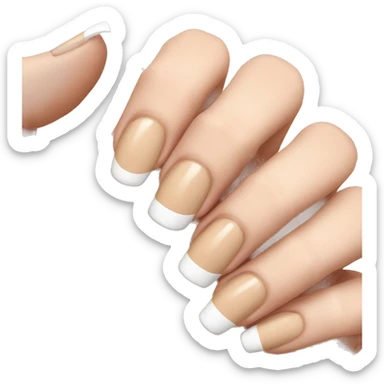 French nails sticker