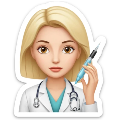 doctora de botox sticker