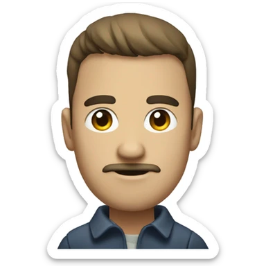 persona con bombillo en la cabeza  sticker