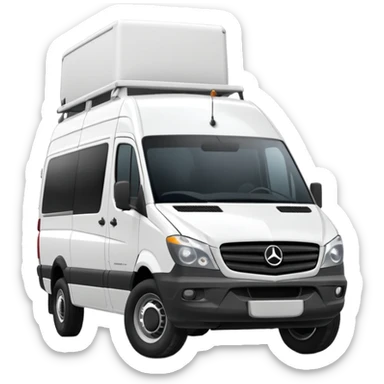 Sprinter van high roof sticker