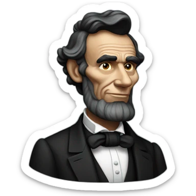 Abraham Lincoln sticker