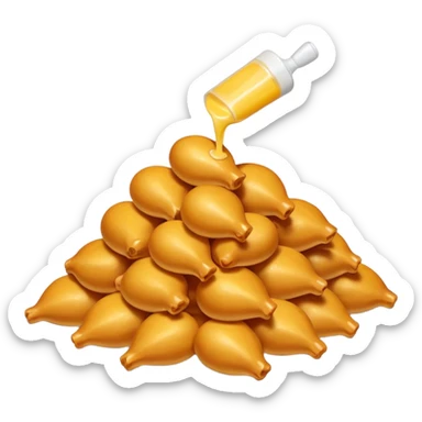 chicken glue sticker