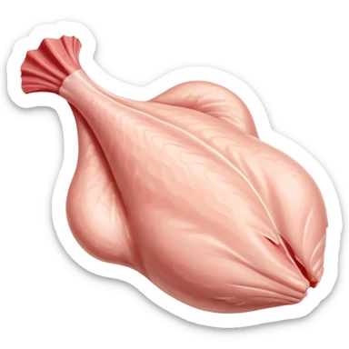 raw chicken sticker