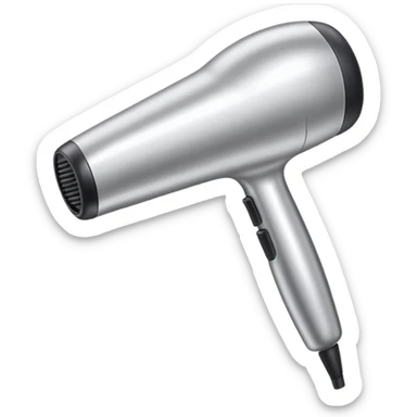 hair styling tool sticker