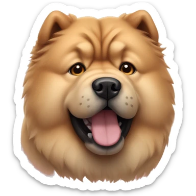 Chow chow Dog  sticker