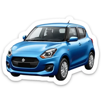 suzuki swift blue sz-t 1.0 2019 sticker