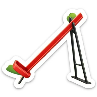  Seesaw park sticker