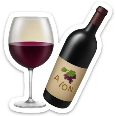Vino sticker