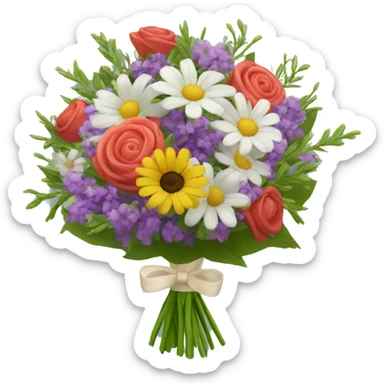 Bouquet sticker