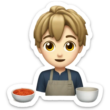 Cocina japonesa con Yuta  sticker