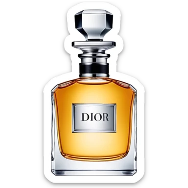 Dior parfum sticker