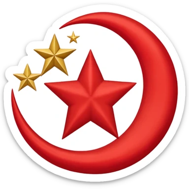 Drapeau empire ottoman sticker