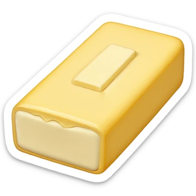 stick of butter sticker