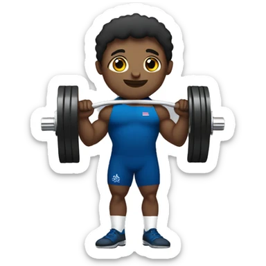 olympic weightlifter sticker