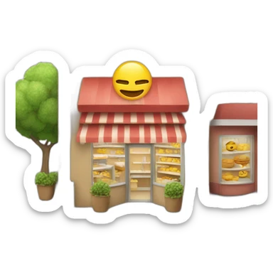 Magasin action sticker