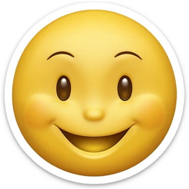smiley emoji with a cheeky, playful bust, light and humorous, not explicit sticker