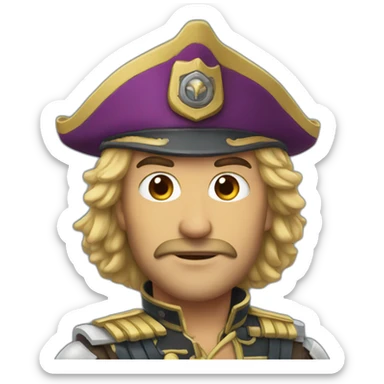 captain feathersword sticker