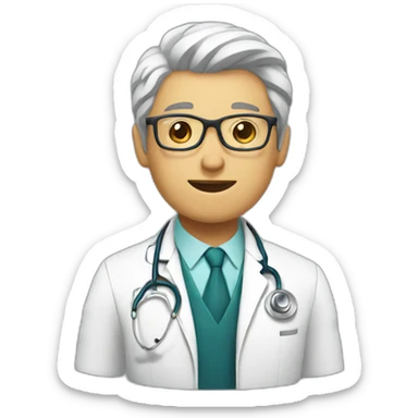 doctor using Siilo sticker