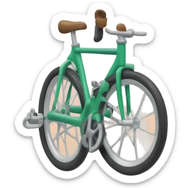 Massra succès sur une vélo  sticker