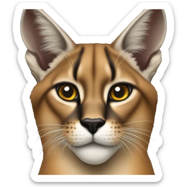 Caracal sticker