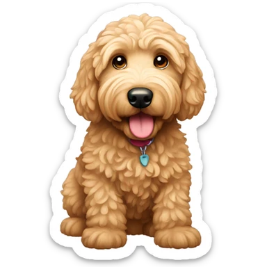 Goldendoodle  sticker