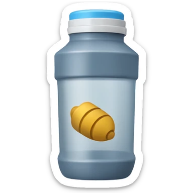 Protein shaker sticker