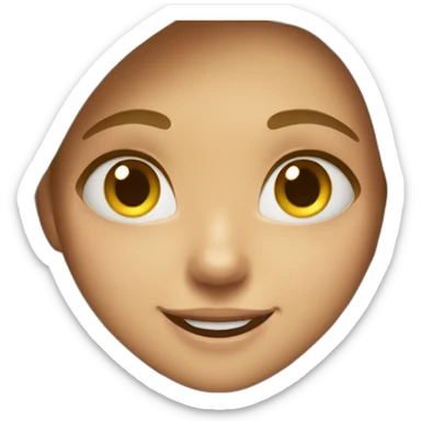 girl with good mood sticker