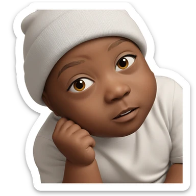 casual style with a beanie sticker