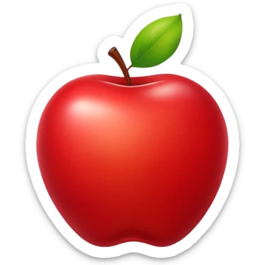 Apple sticker