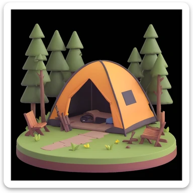 The Last of Us inspired scene sticker