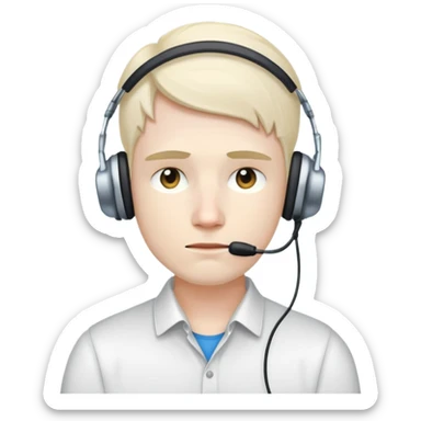 A programmer tired of his job sticker