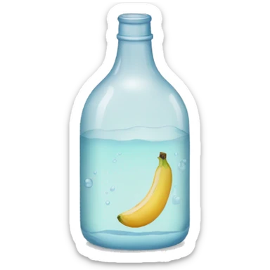 Bouteille d’eau sticker