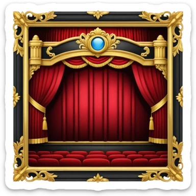 Theater sticker