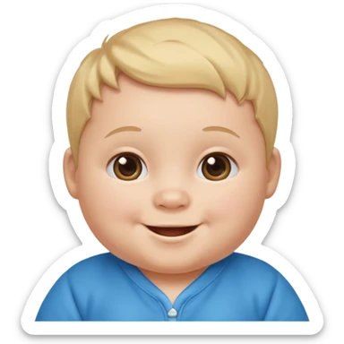 Ai generator baby  sticker