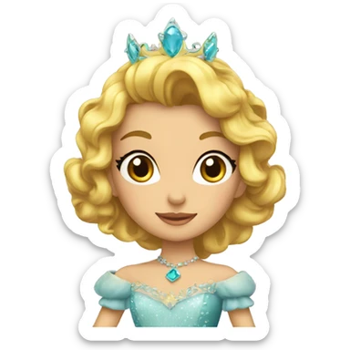 princesa encantada sticker