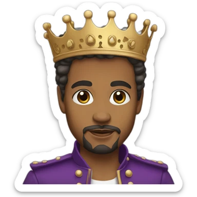 Prince the musician sticker