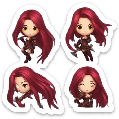 Katarina league of legends sexy sfw sticker