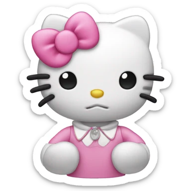 Hello kitty sticker