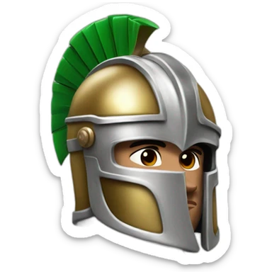 Paul Mescal hot man wearing a gladiator helmet sticker