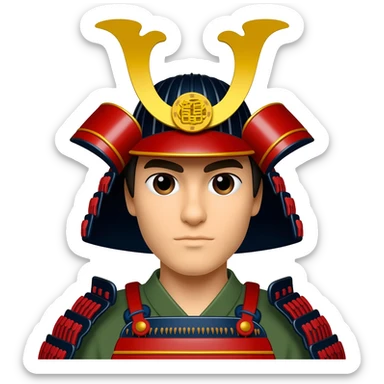 samurai sticker
